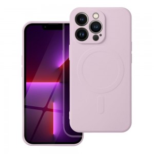 Husă iPhone 13 Pro Silicone Mag Cover Roz