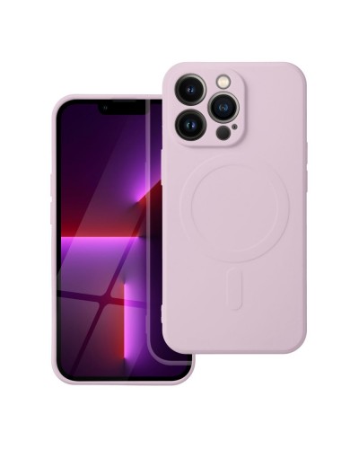 Husă iPhone 13 Pro Silicone Mag Cover Roz