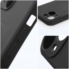 Husă iPhone 14 Plus Silicone Mag Cover Negru