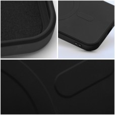 Husă iPhone 14 Plus Silicone Mag Cover Negru