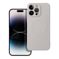 Husă iPhone 14 Pro Max Silicone Mag Cover Alb