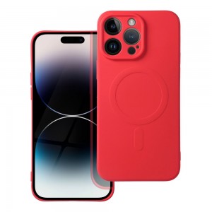 Husă iPhone 14 Pro Max Silicone Mag Cover Rosu
