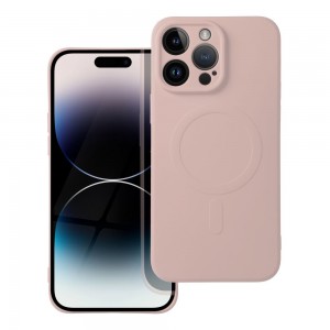 Husă iPhone 14 Pro Max Silicone Mag Cover Roz