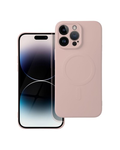 Husă iPhone 14 Pro Max Silicone Mag Cover Roz