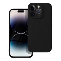 Husă iPhone 14 Pro Silicone Mag Cover Negru