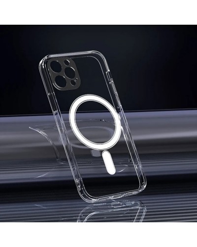 Husă iPhone 12 Pro Max Clear MagSafe Hybrid TPU Transparentă