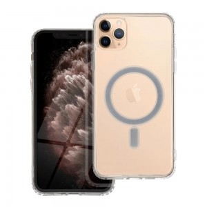 Husă iPhone 11 Pro Max Clear MagSafe Hybrid TPU Transparentă