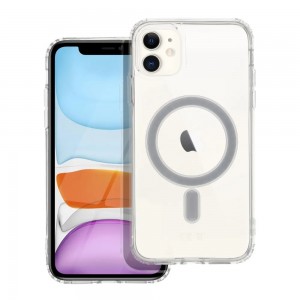 Husă iPhone 11 Clear MagSafe Hybrid TPU Transparentă
