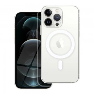Husă iPhone 12 Pro Clear MagSafe Hybrid TPU Transparentă