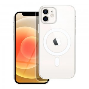 Husă iPhone 12 Clear MagSafe Hybrid TPU Transparentă