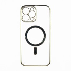 Husă iPhone 13 Pro Soft MagSafe TPU Classy Silver