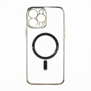 Husă iPhone 13 Pro Soft MagSafe TPU Classy Silver
