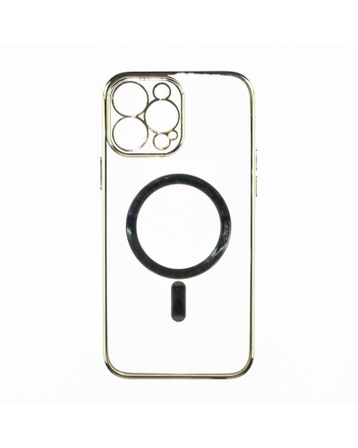 Husă iPhone 13 Pro Soft MagSafe TPU Classy Silver