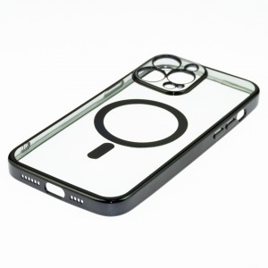 Husă iPhone 13 Pro Soft MagSafe TPU Deep Black
