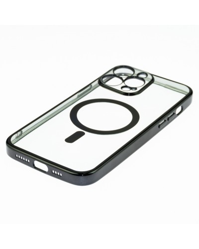 Husă iPhone 13 Pro Soft MagSafe TPU Deep Black Husă iPhone 13 Pro Soft MagSafe TPU Deep Black