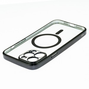 Husă iPhone 13 Pro Soft MagSafe TPU Deep Black