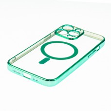 Husă iPhone 13 Pro Soft MagSafe TPU Ocean Green