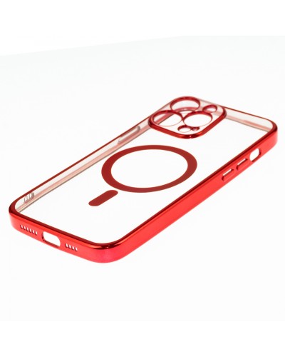 Husă iPhone 13 Pro Soft MagSafe TPU Power Red