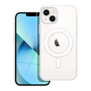 Husă iPhone 13 Clear MagSafe Hybrid TPU Transparentă
