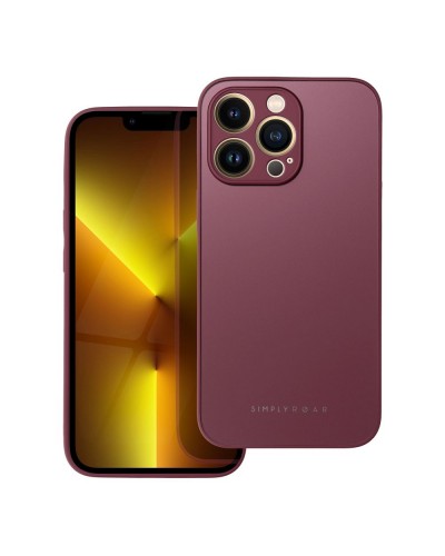 Husă iPhone 11 Pro Max ROAR Matte Glass Bordo