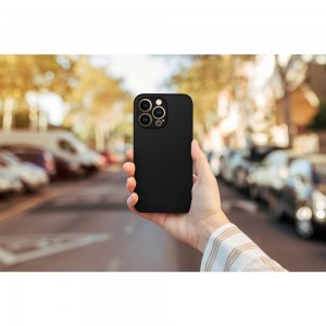 Husă iPhone 12 Pro Max ROAR Matte Glass Negru