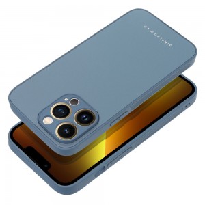 Husă iPhone 13 Pro Max ROAR Matte Glass Albastru