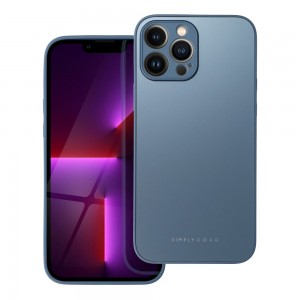 Husă iPhone 13 Pro Max ROAR Matte Glass Albastru