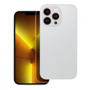 Husă iPhone 13 Pro Max ROAR Matte Glass Argintiu