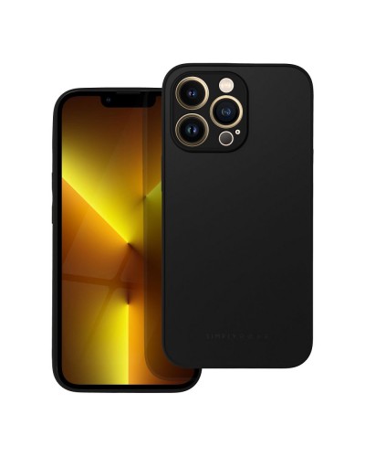 Husă iPhone 13 Pro ROAR Matte Glass Negru
