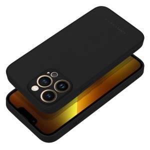 Husă iPhone 13 Pro ROAR Matte Glass Negru