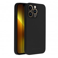 Husă iPhone 13 Pro ROAR Matte Glass Negru
