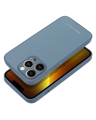 Husă iPhone 13 Pro ROAR Matte Glass Albastru Husă iPhone 13 Pro ROAR Matte Glass Albastru