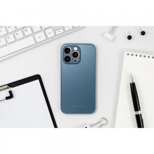 Husă iPhone 13 Pro ROAR Matte Glass Albastru