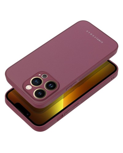 Husă iPhone 13 Pro ROAR Matte Glass Bordo Husă iPhone 13 Pro ROAR Matte Glass Bordo