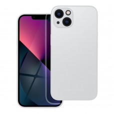 Husă iPhone 13 ROAR Matte Glass Argintiu
