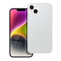Husă iPhone 14 Plus ROAR Matte Glass Argintiu
