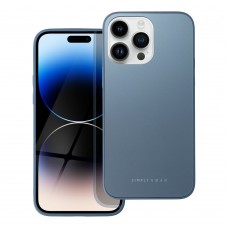 Husă iPhone 14 Pro Max ROAR Matte Glass Albastru