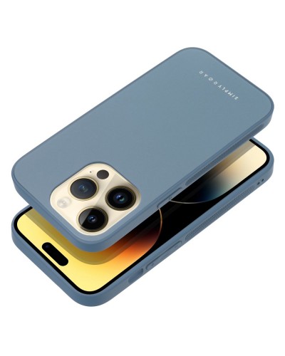 Husă iPhone 14 Pro Max ROAR Matte Glass Albastru