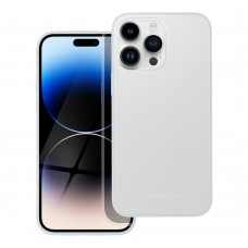 Husă iPhone 14 Pro Max ROAR Matte Glass Argintiu