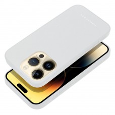 Husă iPhone 14 Pro Max ROAR Matte Glass Argintiu