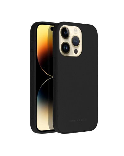 Husă iPhone 14 Pro ROAR Matte Glass Negru Husă iPhone 14 Pro ROAR Matte Glass Negru