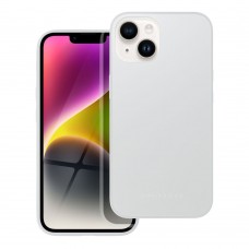 Husă iPhone 14 ROAR Matte Glass Argintiu