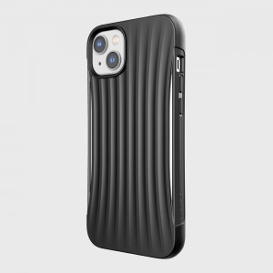 Husă Antișoc iPhone 14 Raptic Clutch Slim cu Protecție Militară 3m și MagSafe - Negru