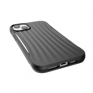 Husă Antișoc iPhone 14 Raptic Clutch Slim cu Protecție Militară 3m și MagSafe - Negru
