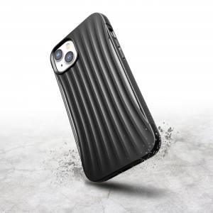 Husă Antișoc iPhone 14 Raptic Clutch Slim cu Protecție Militară 3m și MagSafe - Negru