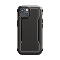 Husă Antishock iPhone 14 Raptic Fort cu Protecție Militară 6m, MagSafe și 3 Straturi - Negru