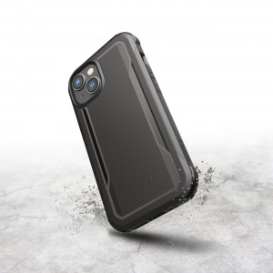 Husă Antișoc iPhone 14 Raptic Fort cu Protecție Militară 6m, MagSafe și 3 Straturi - Negru