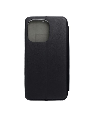 Husă iPhone 16 Pro Elegance Book Piele Premium Tip Carte cu Slot Card - Negru