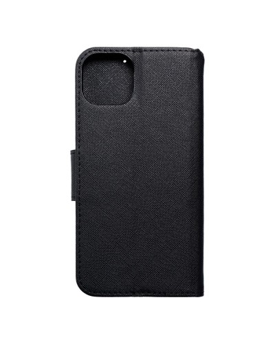 Husă iPhone 15 Plus Fancy Book Tip Carte cu Magnet și 2 Sloturi Card + Buzunar - Negru Husă iPhone 15 Plus Fancy Book Tip Carte cu Magnet și 2 Sloturi Card + Buzunar - Negru