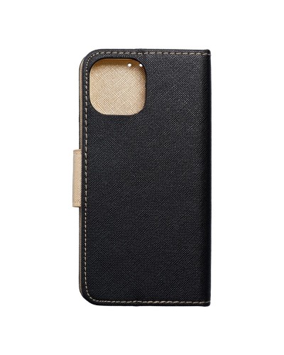 Husă iPhone 15 Fancy Book Tip Carte cu Magnet și 2 Sloturi Card + Buzunar - Negru Husă iPhone 15 Fancy Book Tip Carte cu Magnet și 2 Sloturi Card + Buzunar - Negru